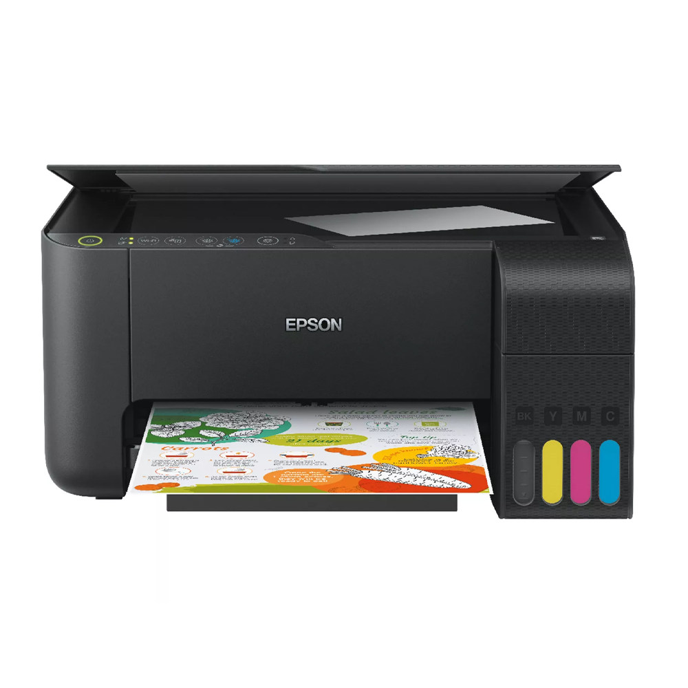 Multifuncional Epson EcoTank L3150, Tinta Color, +A4, Wi-Fi, Impresora - Fotocopiadora - Scanner
