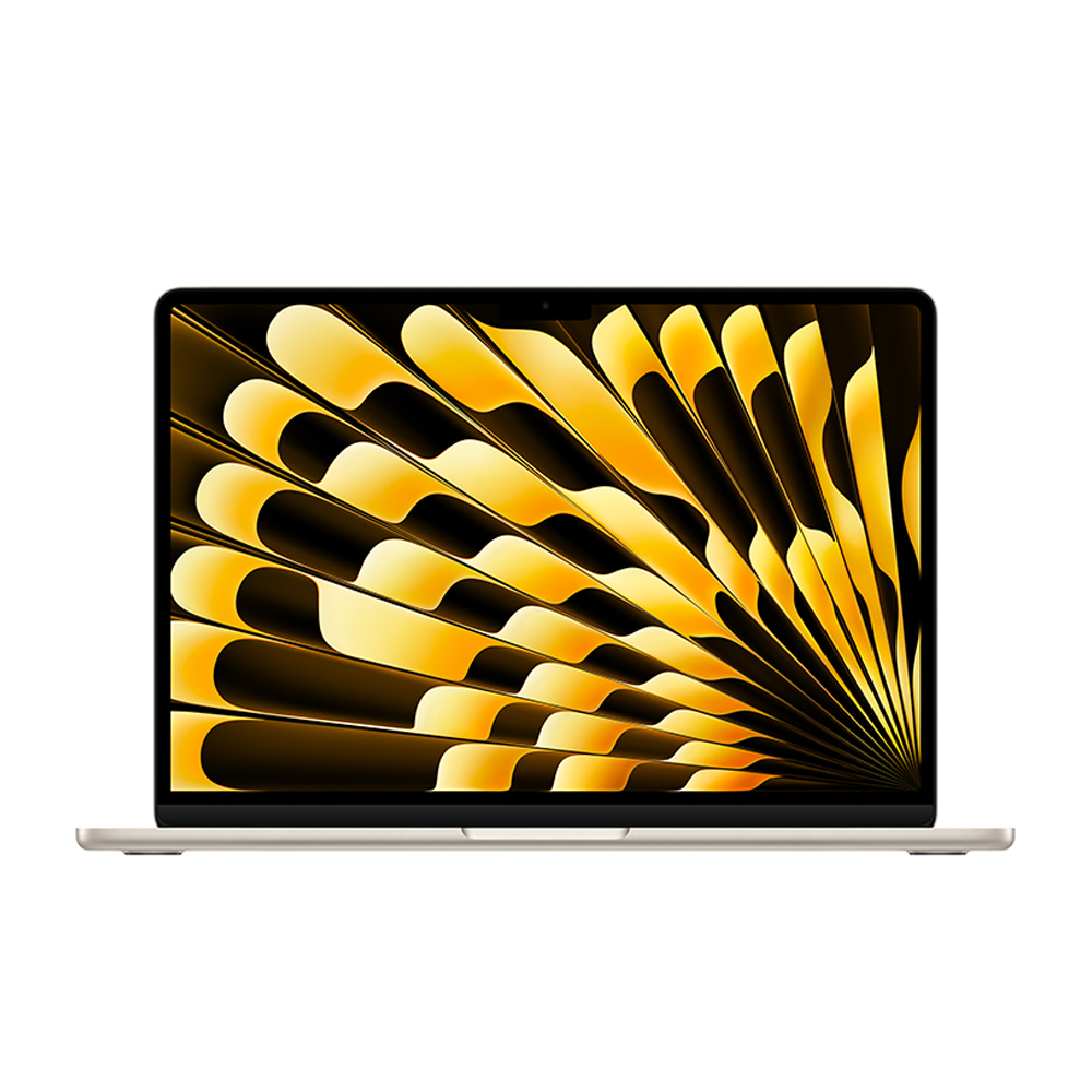 Notebook Apple MacBook Air, M4 (CPU 10C - GPU 10C - NE 16C), macOS Sequoia, RAM 16 GB, SSD 512 GB, 13", Starlight