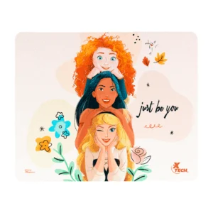 Mouse Pad XTech, Princesas - Disney, Blanco