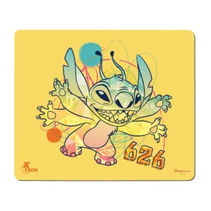 Mouse Pad XTech, Stitch - Disney, S, Amarillo