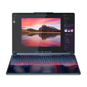 Notebook Lenovo Yoga Book 9, Intel Core Ultra 9 285H, W11Pro, RAM 32 GB, SSD 1 TB, 14", Tidal Teal